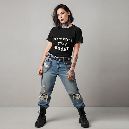 T-shirt Les tattoos c'est moche