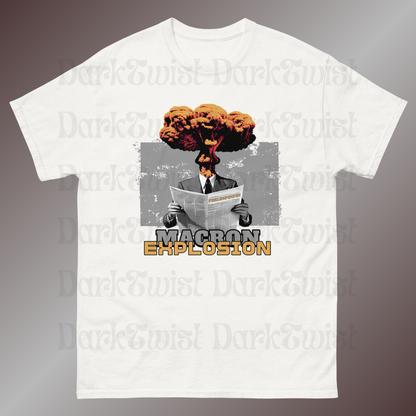 T-shirt Macron Explosion