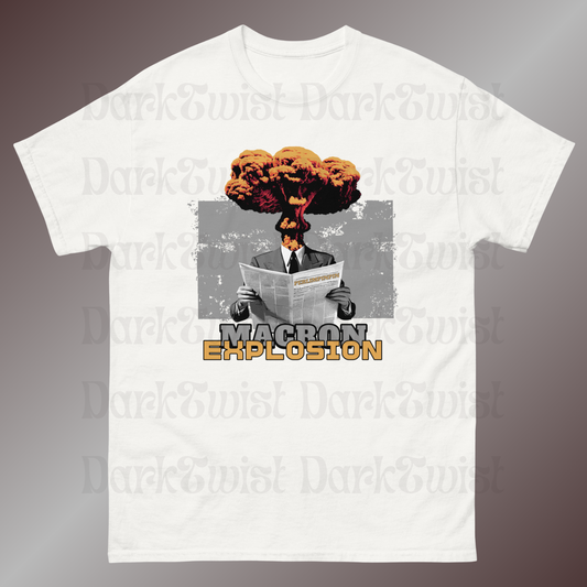 T-shirt Macron Explosion